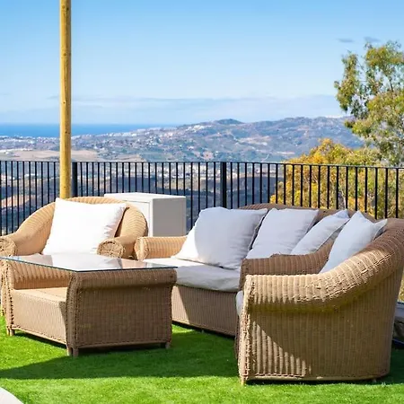 Rustic 5 Beds, Pool, Panoramic Views Vila Mijas