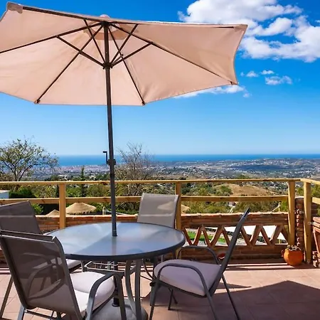 Rustic 5 Beds, Pool, Panoramic Views Villa Mijas